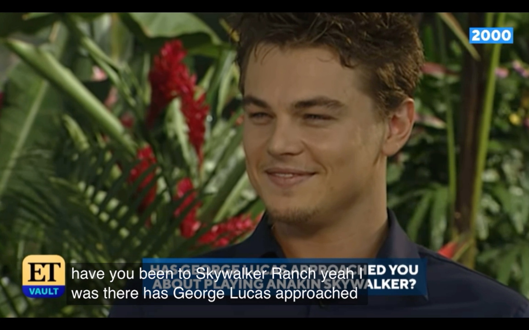 [图]【莱昂纳多/小李子全英采访】Leonardo dicaprio reveals star wars meeting with george lucas