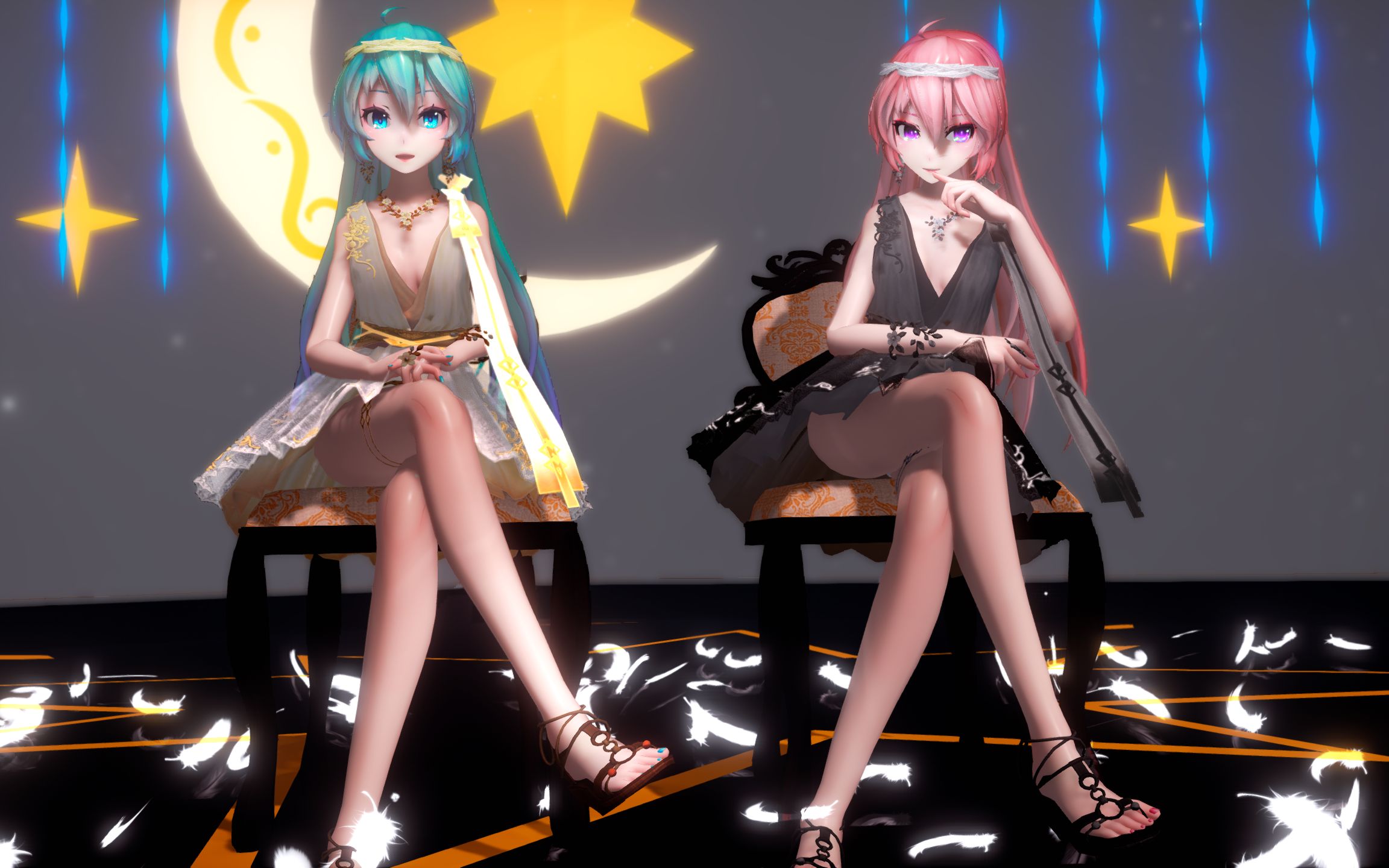 【改模配布x场景展示】ジェヘナ/地狱【mikuxluka】_哔哩哔哩 (゜-゜)