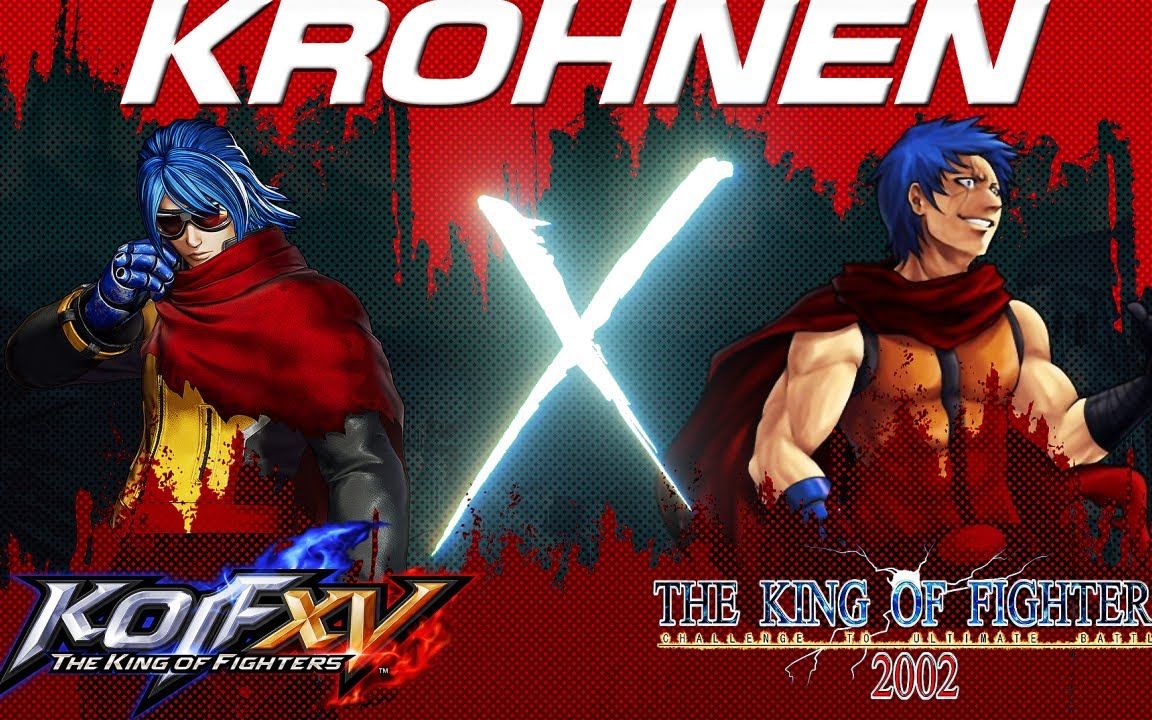 【kof】柯隆/k9999 拳皇15与拳皇02(海外和谐版) 对比视频加长版_哔哩