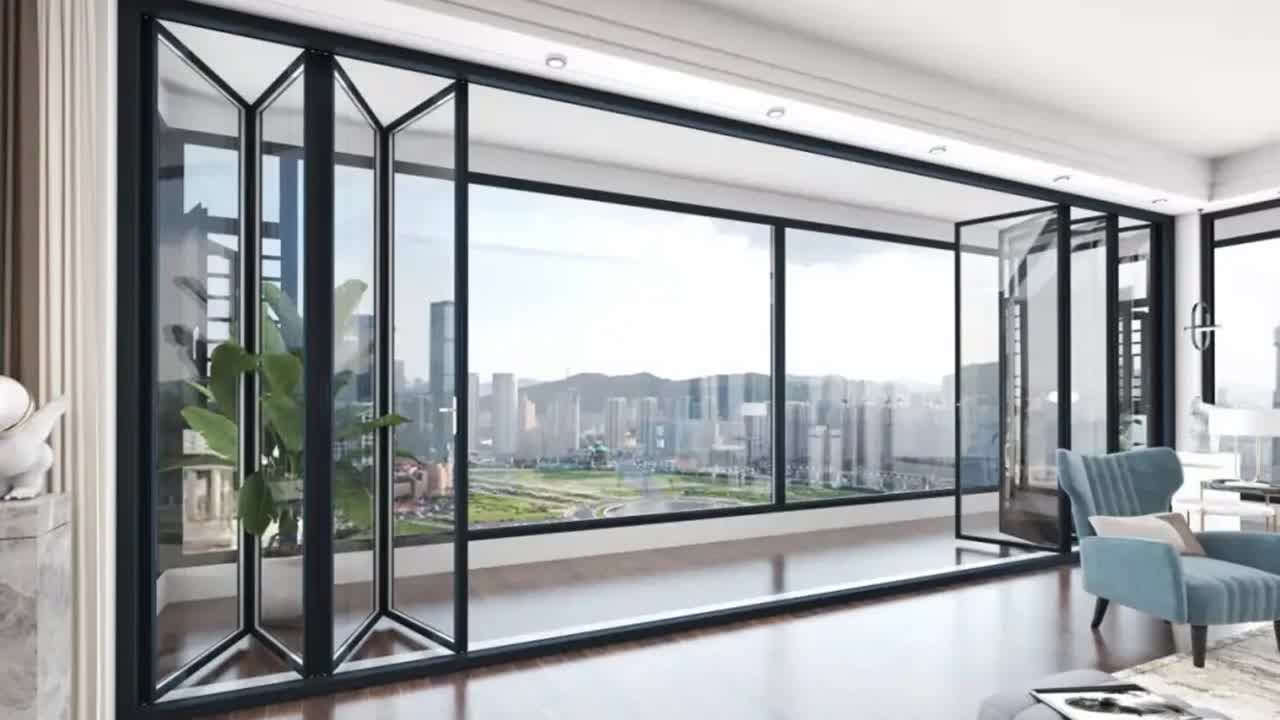 折叠门品牌,临朐宏顺门窗厂,专注折叠门研发生产,严格品控,确保每一