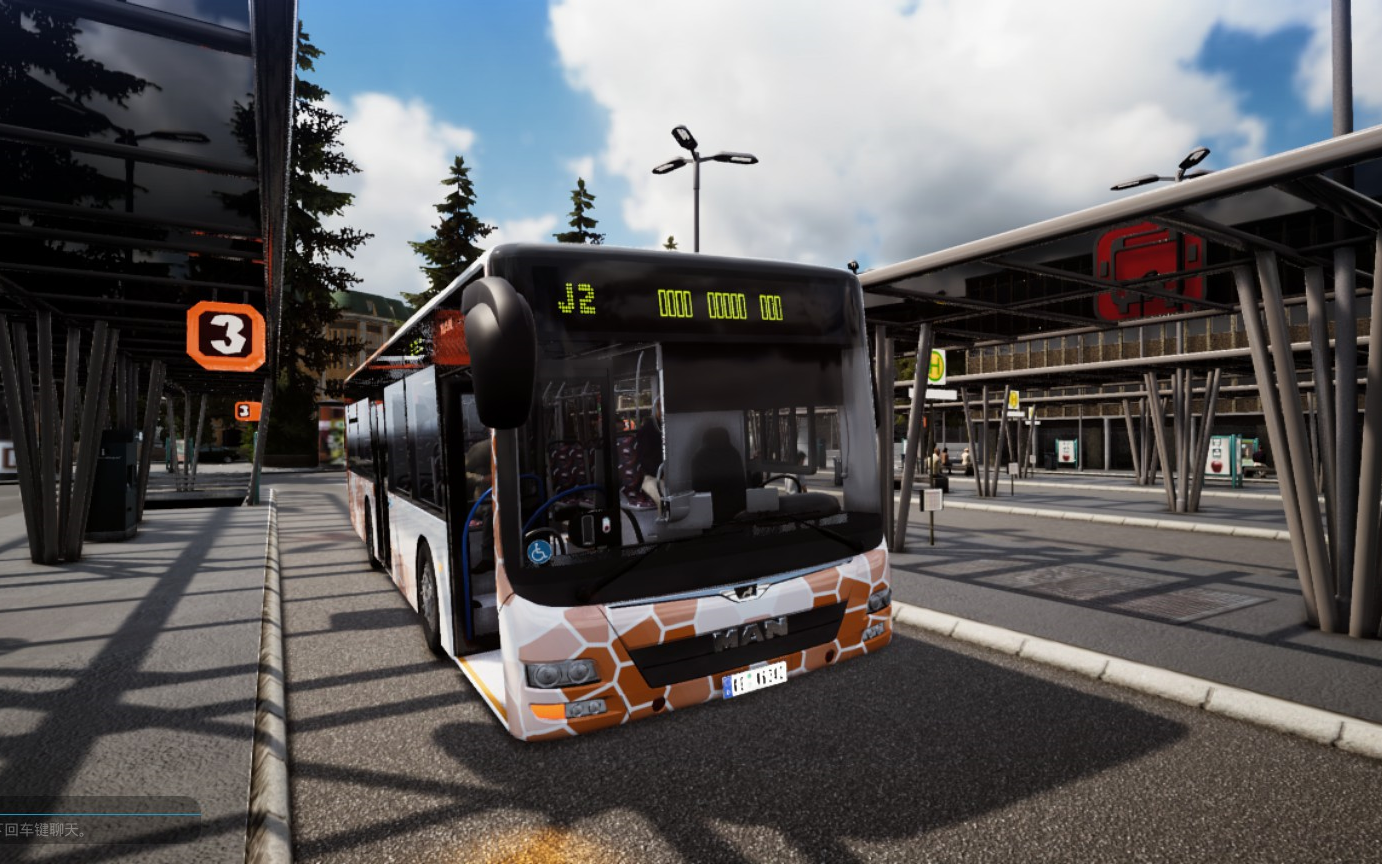 巴士模拟18山区巴士j2线郊2