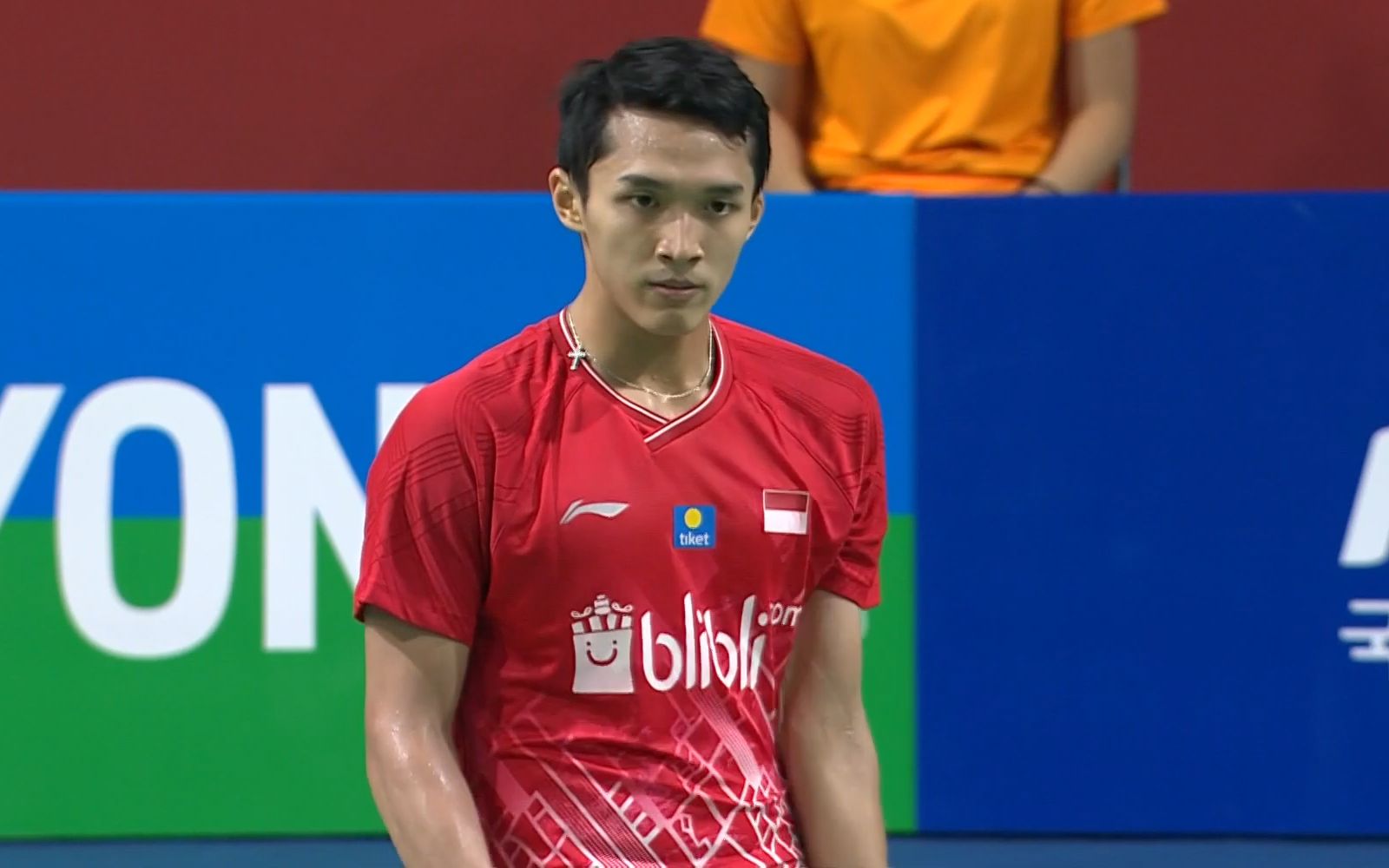 2019 韩国羽毛球公开赛 8强赛 男单 乔纳坦 vs 王子维