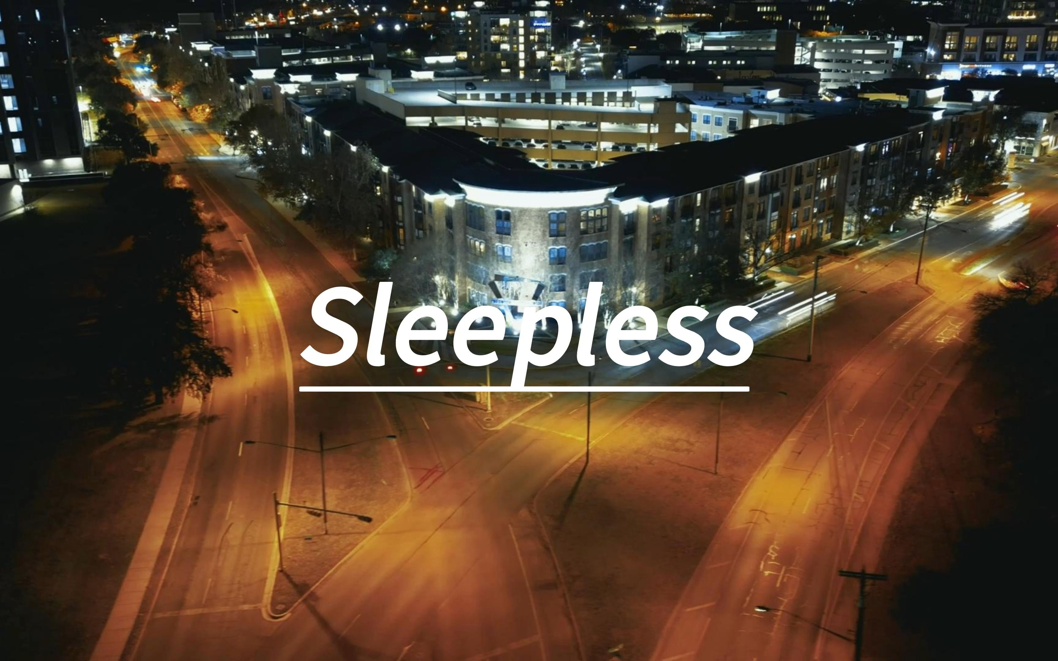 《Sleepless》,“心如碎片,消逝随风”哔哩哔哩bilibili