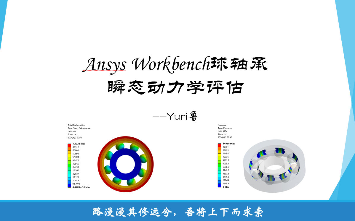 [图]09-Ansys Workbench球轴承动力学评估（快速收敛）