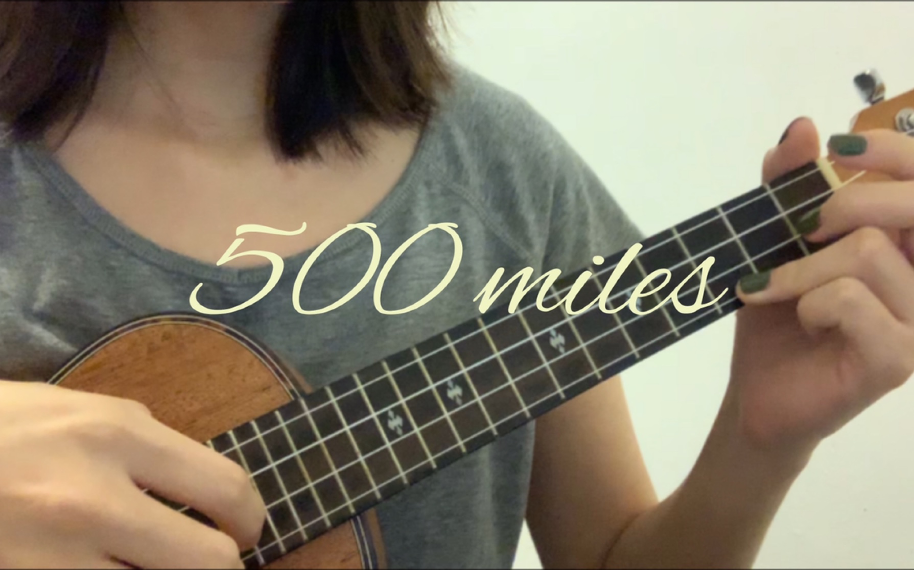 [图]尤克里里弹唱-美国经典民谣《五百英里》 | Five Hundred Miles ( ukulele cover)