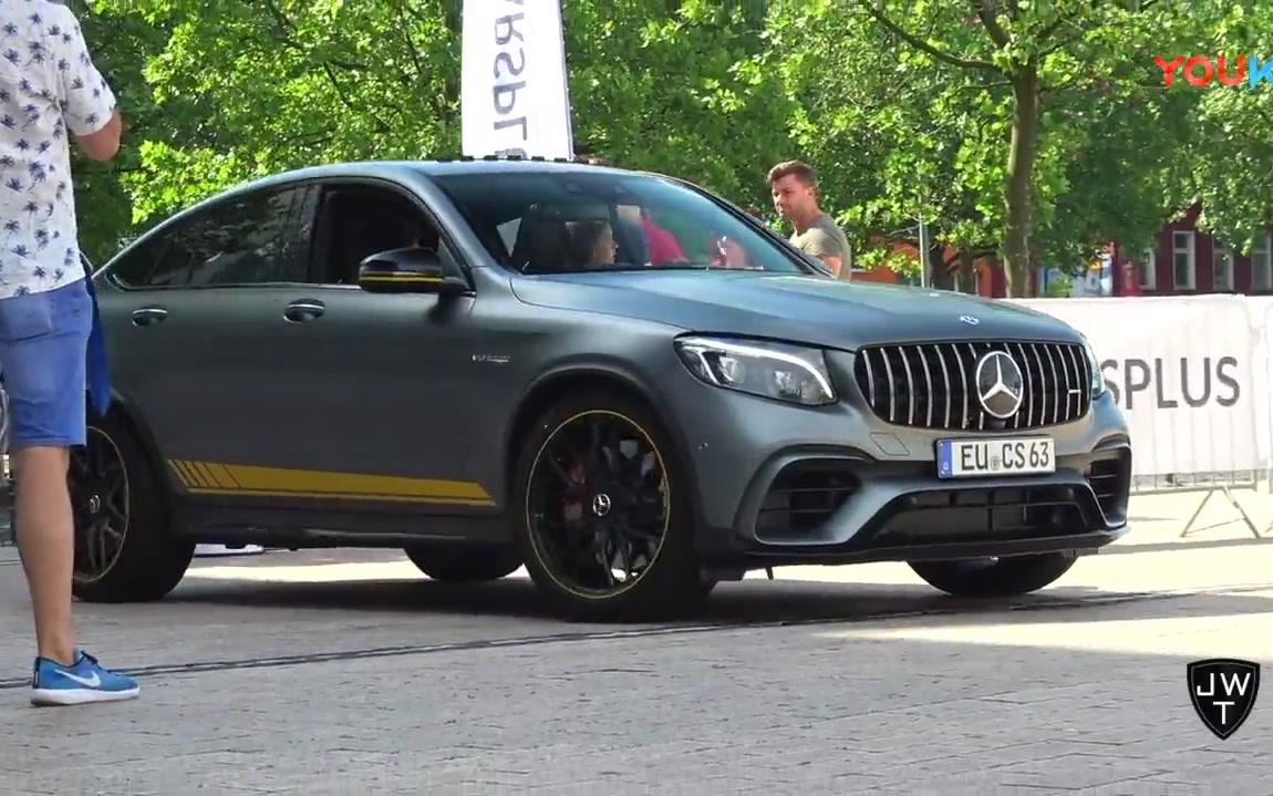 街拍2018 mercedes-amg glc 63s coupe 4matic