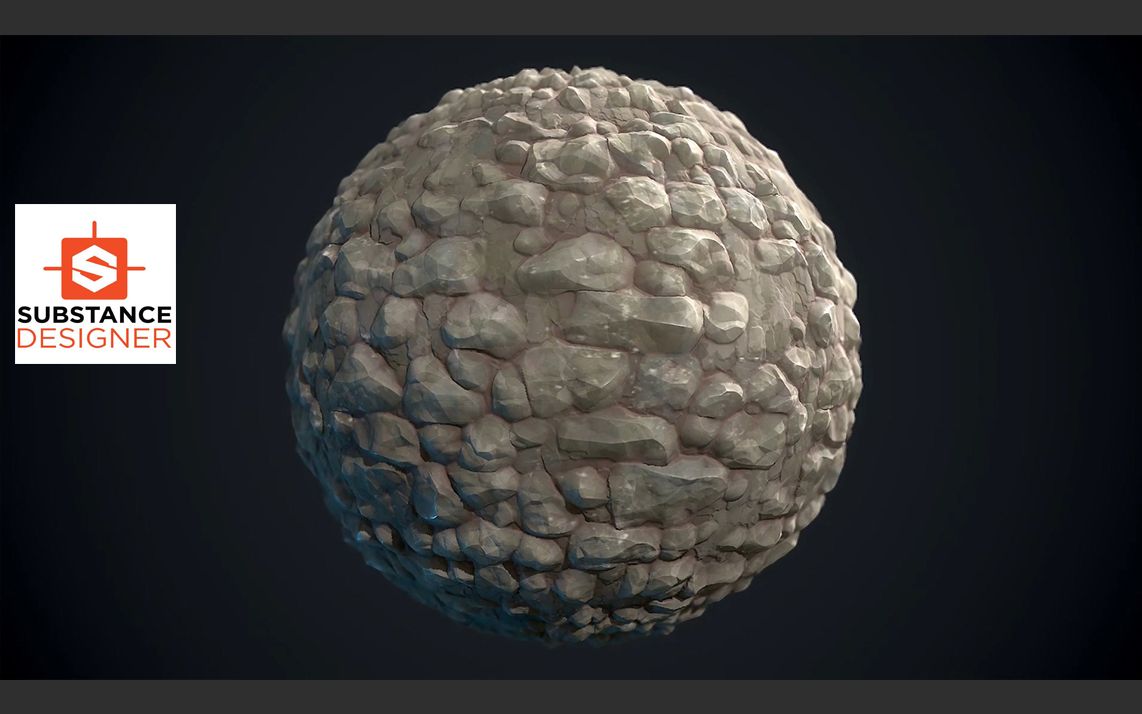 Substance Designer2020制作岩墙材料哔哩哔哩bilibili