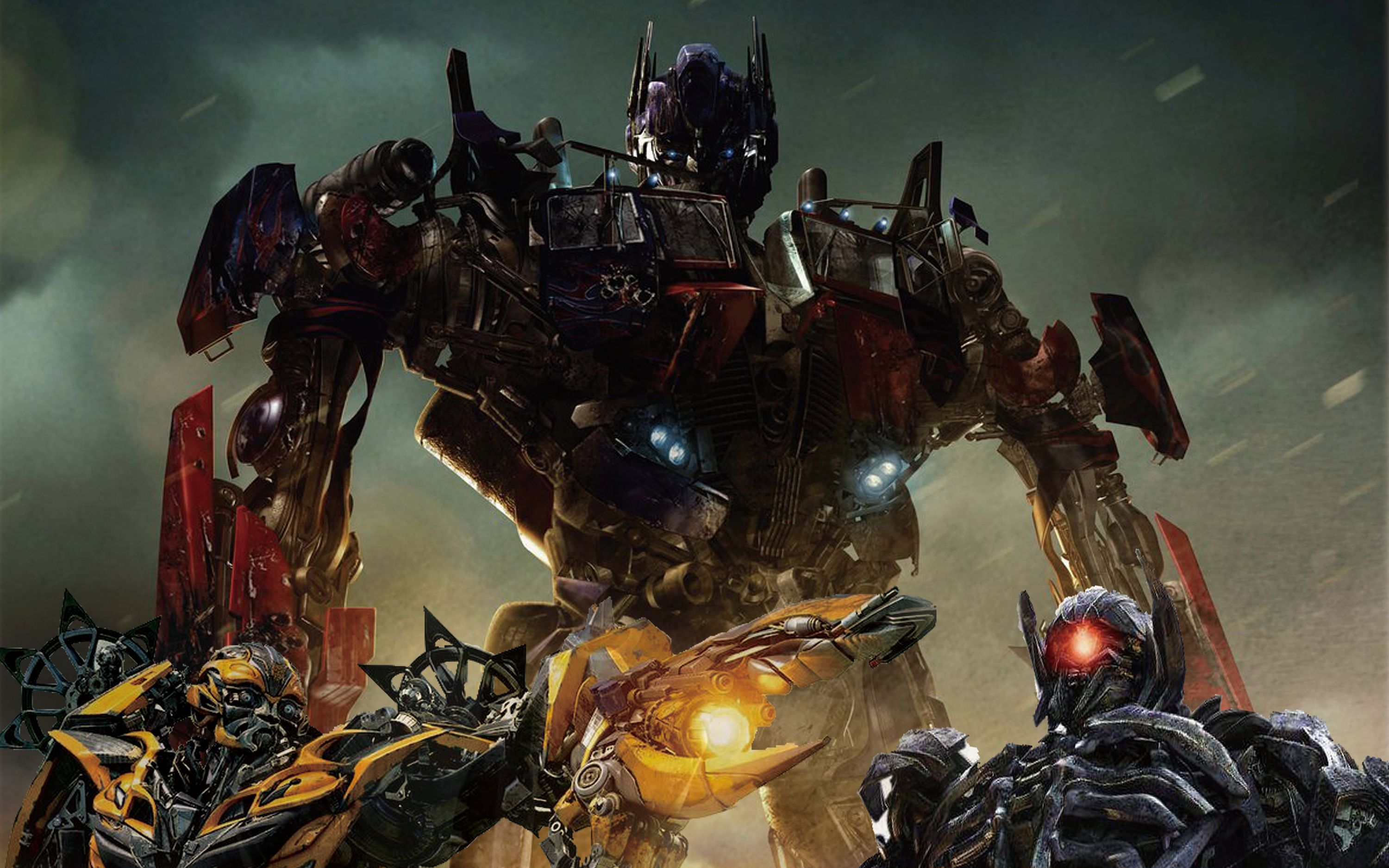 【变形金刚混剪/不怎么燃系列】变形金刚1-5全合集 首次混剪视频,翻剪