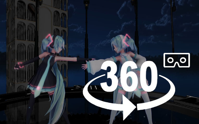 [图]【360° 全景VR 】ＭＭＤ初音未来－SOUR式 4K