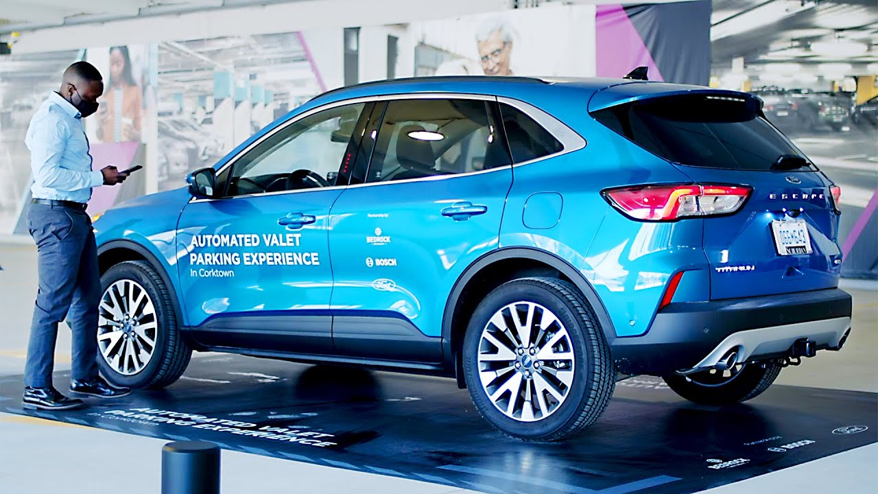 [youcar]福特escape (2021) 自动停车演示