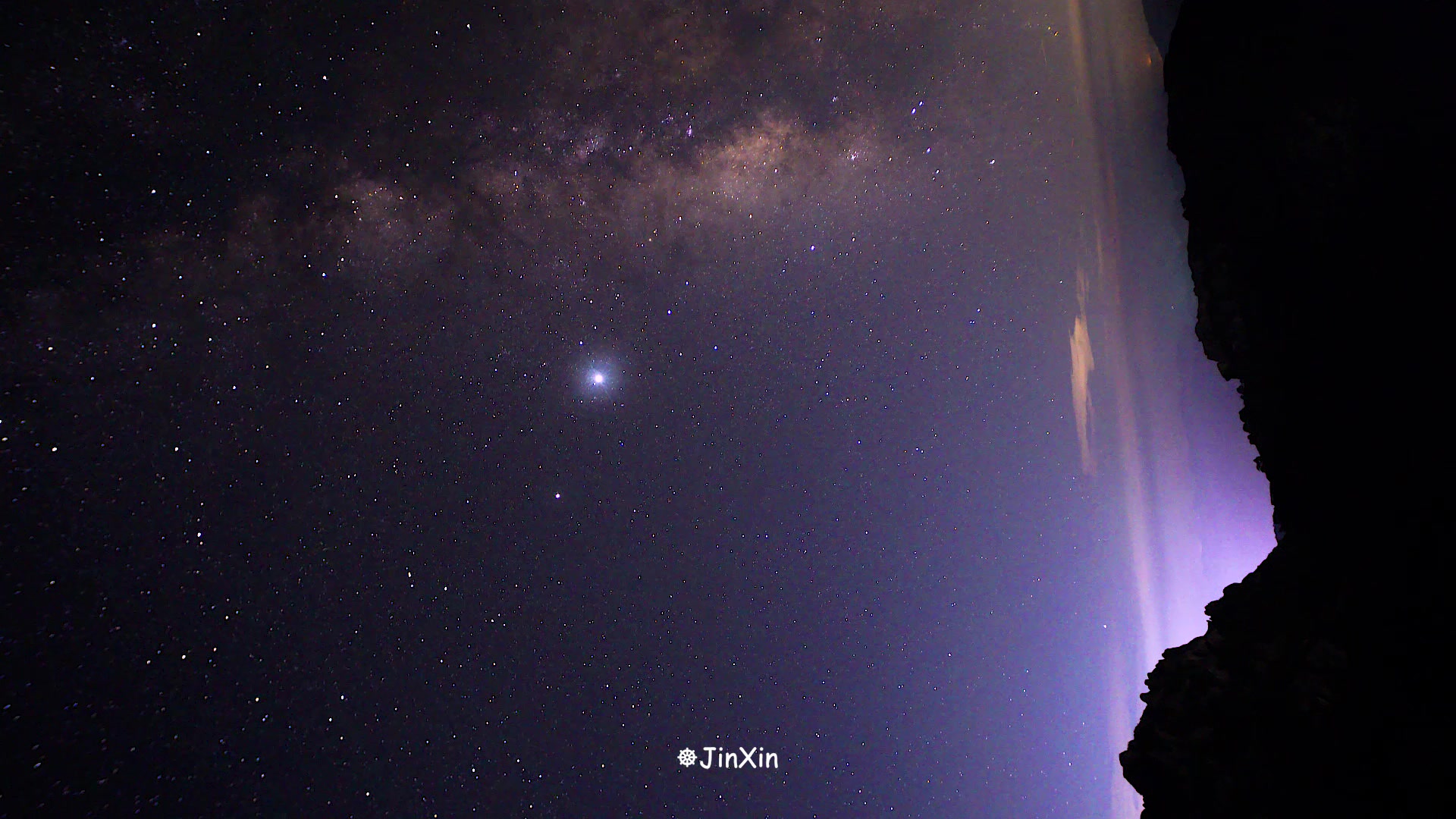 【银河延时】sony a6000拍摄,黄山光明顶,肉眼可见!