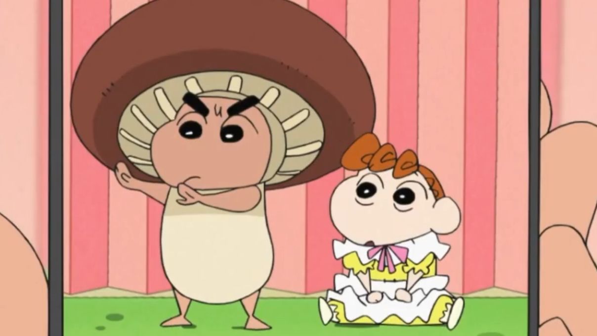 "小新和小葵也太可爱了吧"