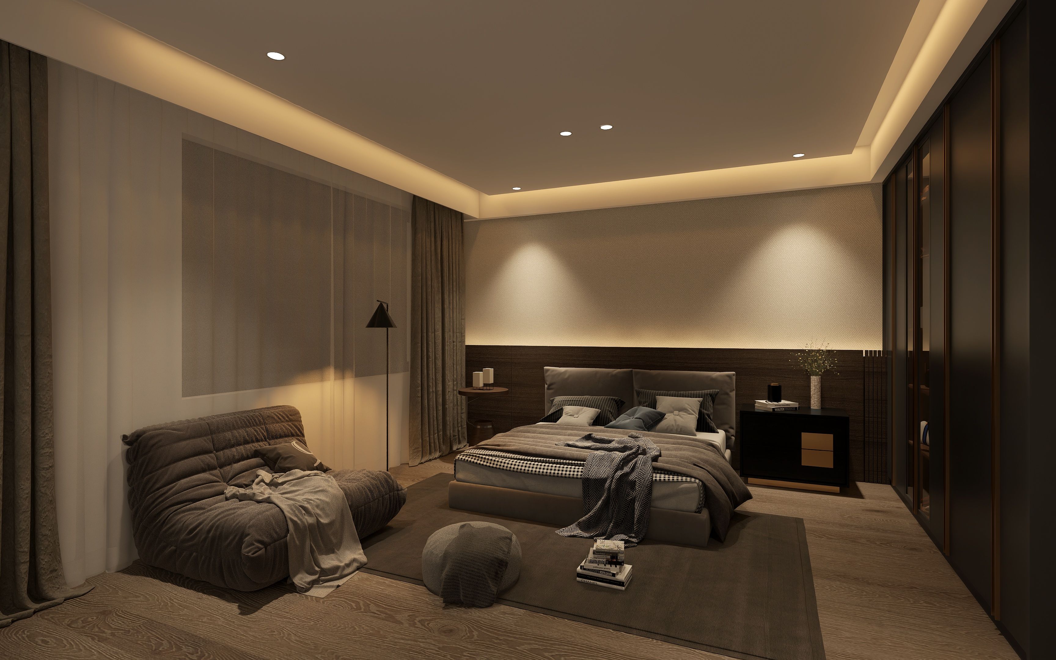 营造卧室氛围感!开灯后我妈都说绝!