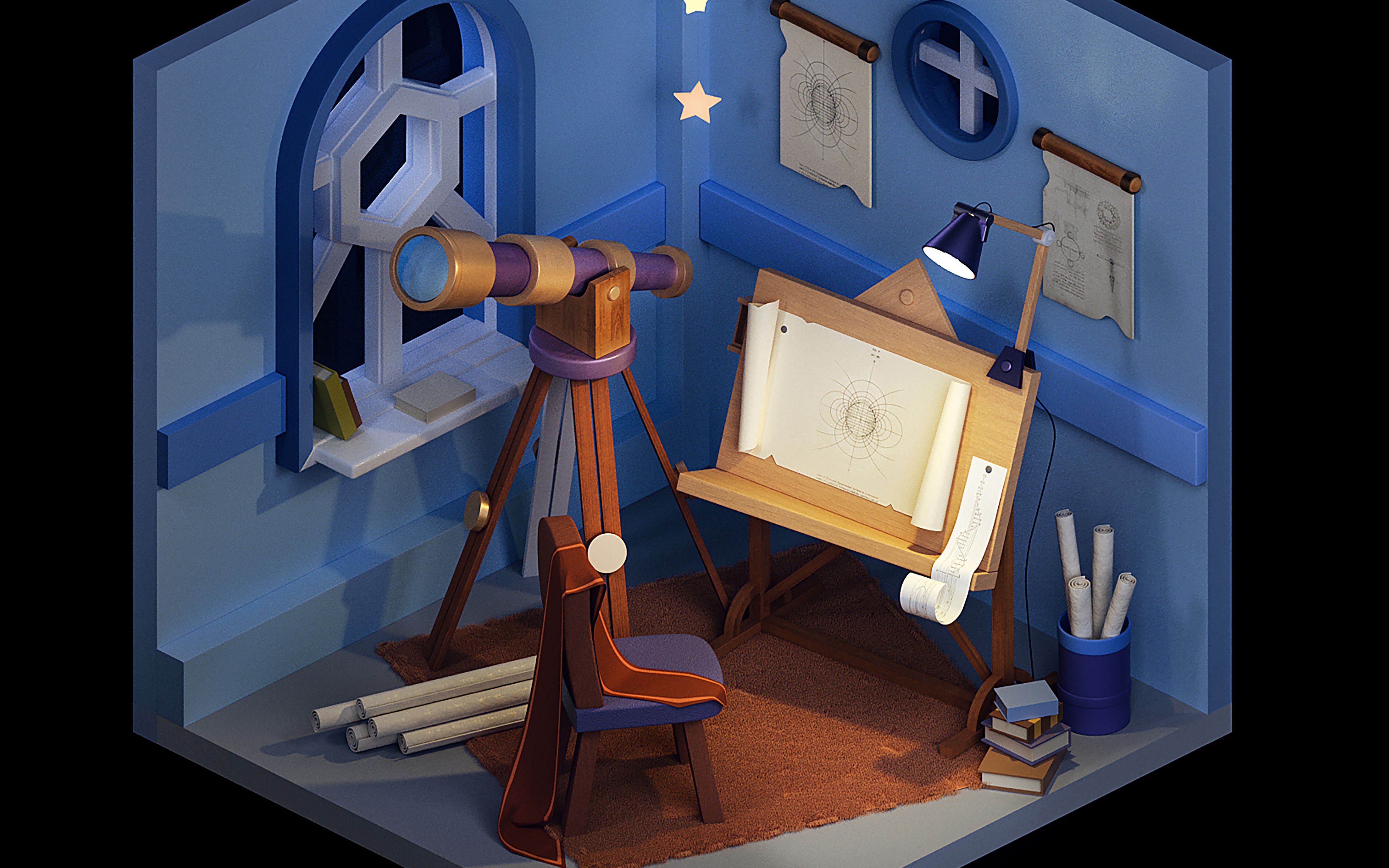 活动  c4d临摹室内小场景搭建--材质篇