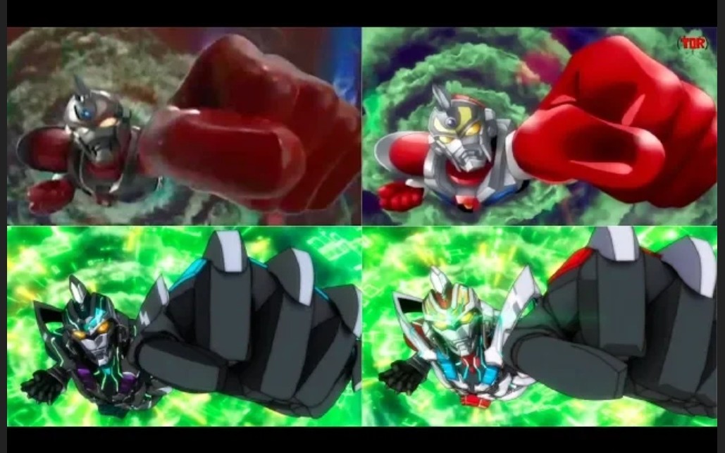 【电光超人古力特】古力特曼巨大化顺序(1993-2018)