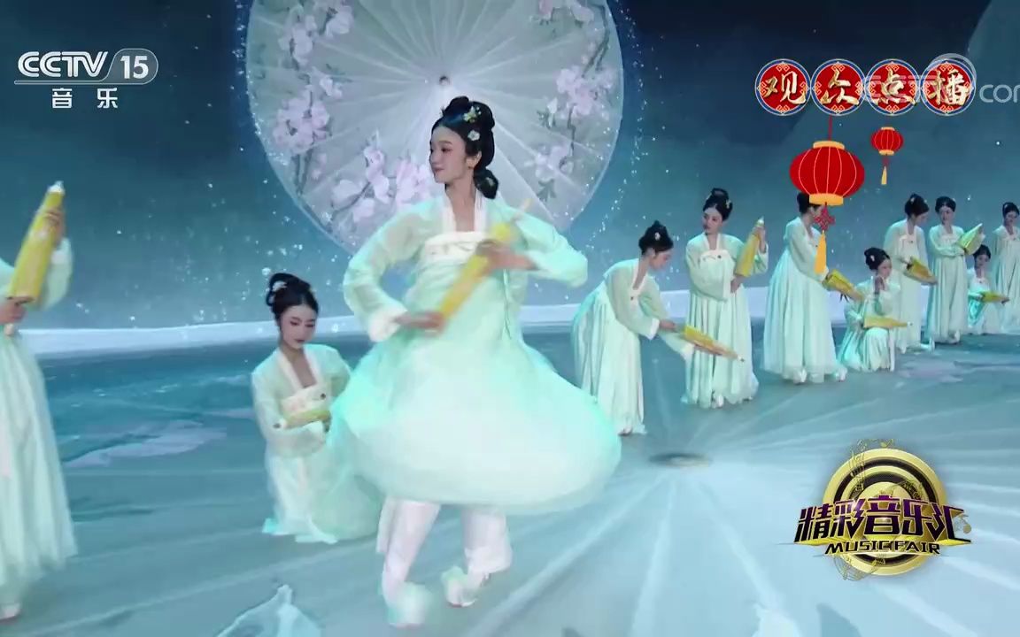 [图]精彩音乐汇 《春夜喜雨》 演唱：海青 领舞：吴嘉雯