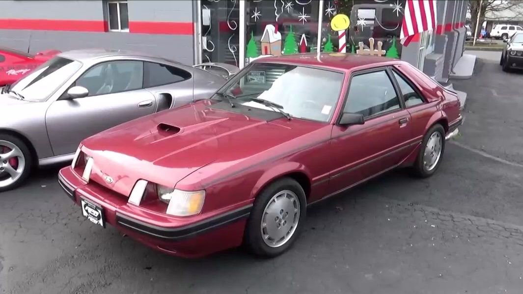 【fox】1984年福特野马svo 2.3l turbo 车型欣赏