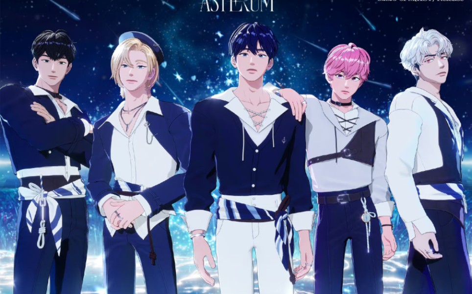 二次元虚拟男团plave《way 4 luv》mv 初舞台公开!