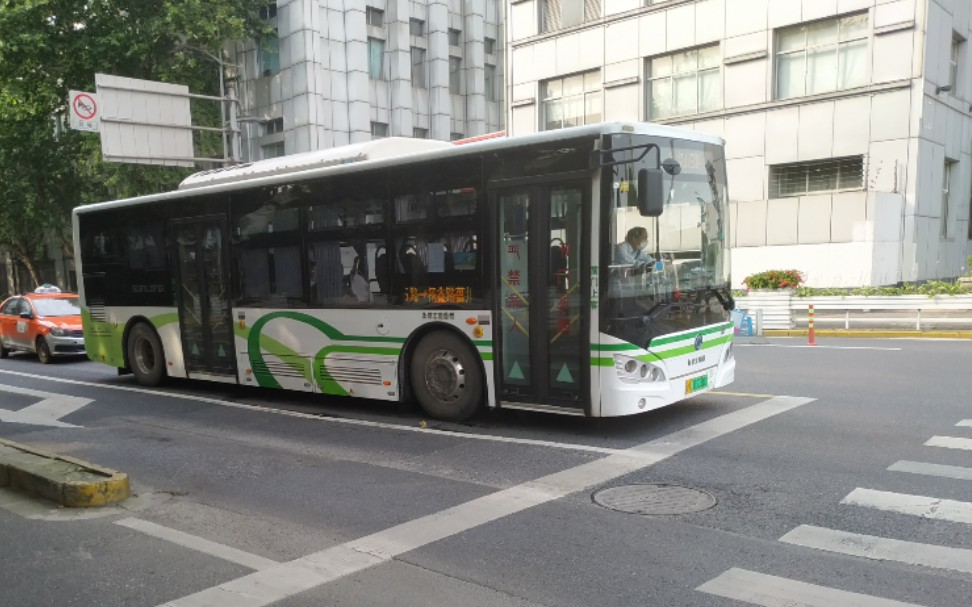 上海公交74申龙巴士五公司宝山5路l0b申龙纯电动客车乘坐体验