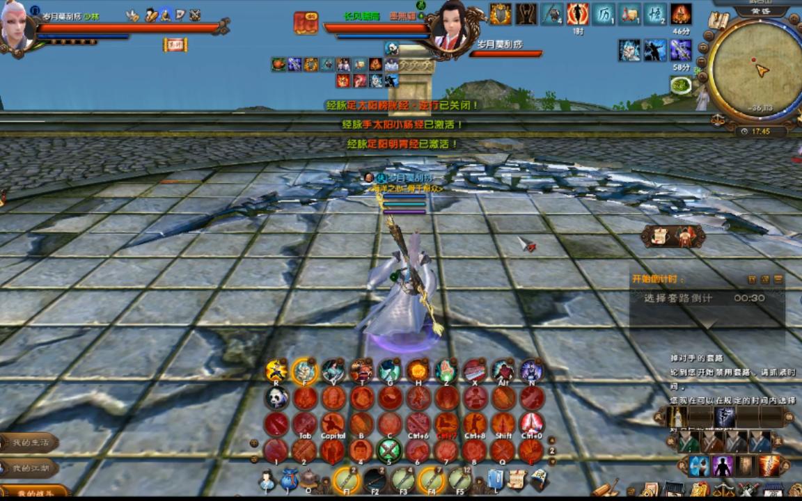 九阴真经达摩棍法vs龙门常驻五绝四合一花神七式无缺