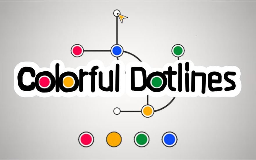 [图]极简规则的解谜小游戏！《ColorfulDotline Demo》实况试玩