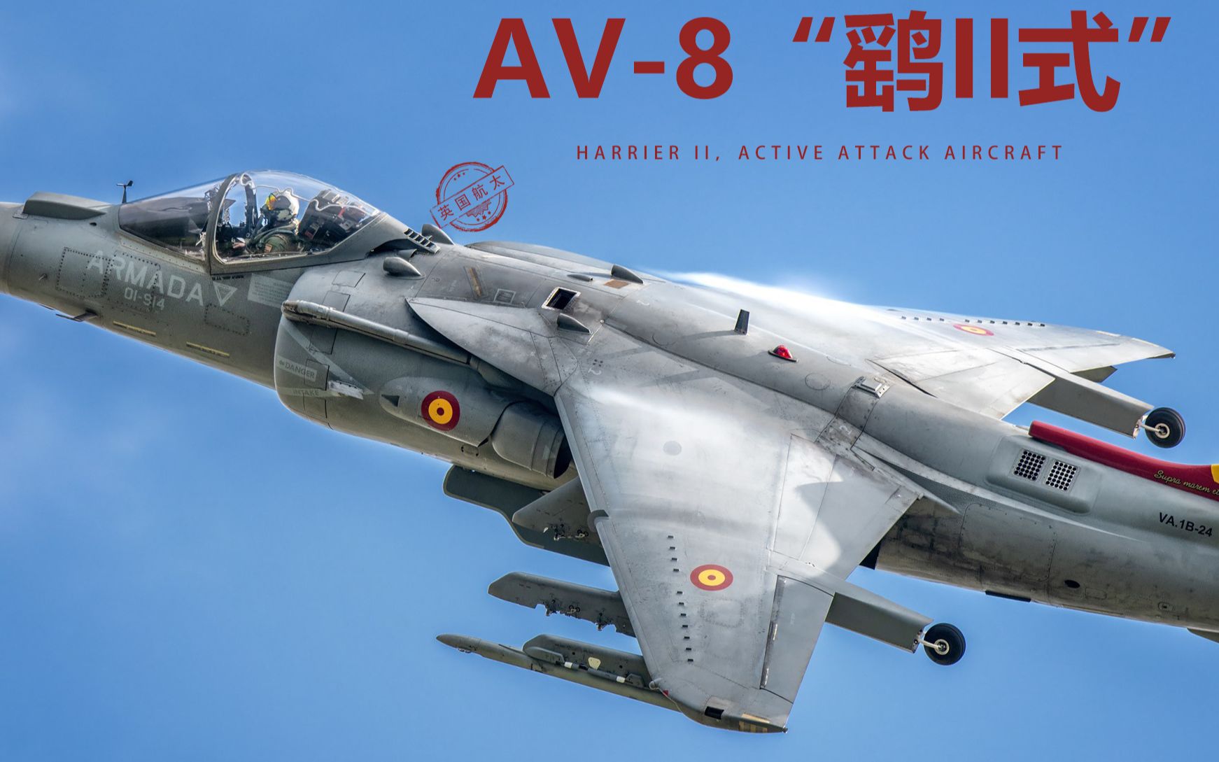 美军为数不多的外国血统战机——太平洋上的鹞“AV8 Harrier II”!哔哩哔哩bilibili