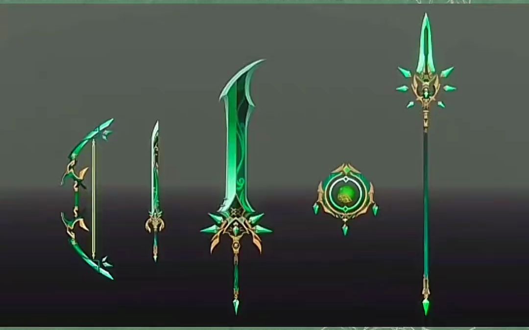 【原神】系列武器:法器是白术专武 定土玉圭