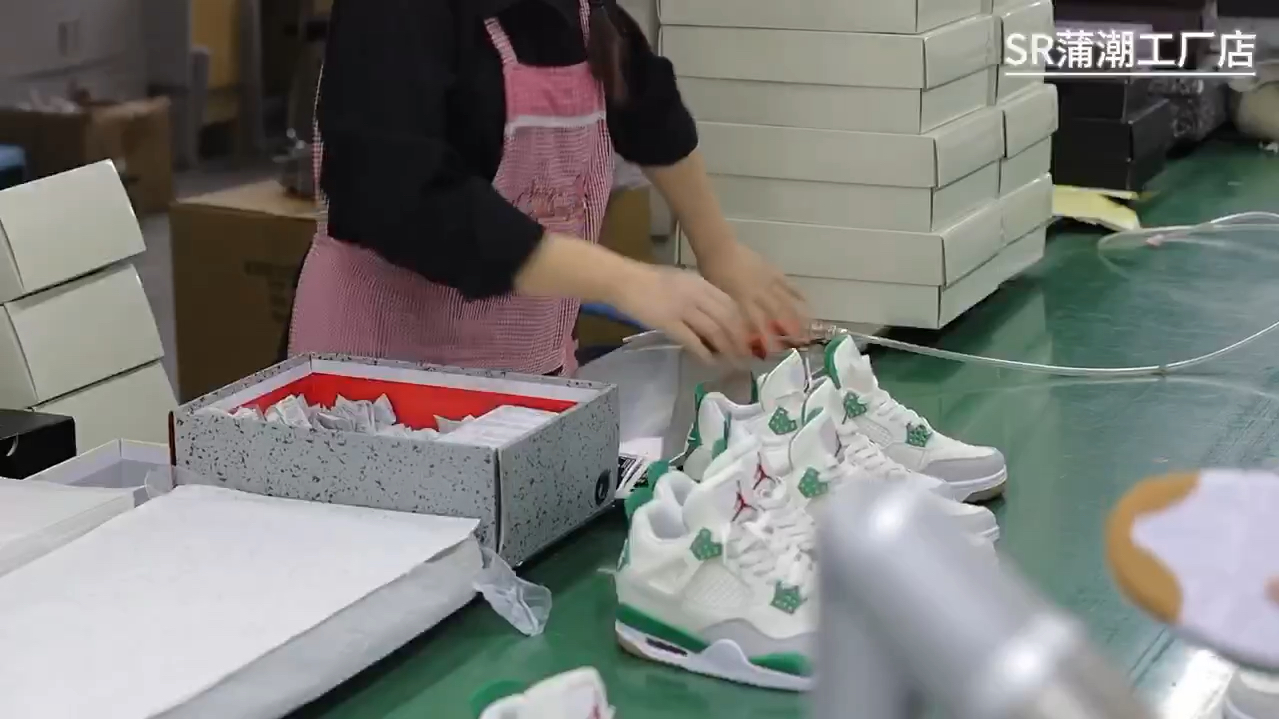 莆田鞋工厂成型流水线过程