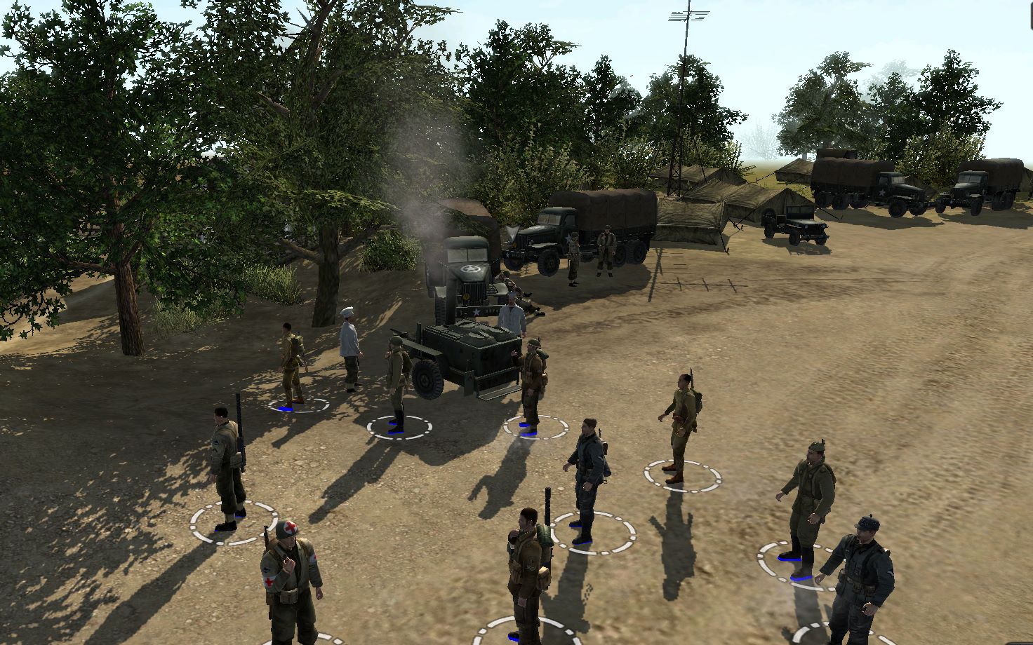 战争之人偷鸡小队1野外烧烤附加关进村儿抢劫枪杀村民不亏叫偷鸡小队