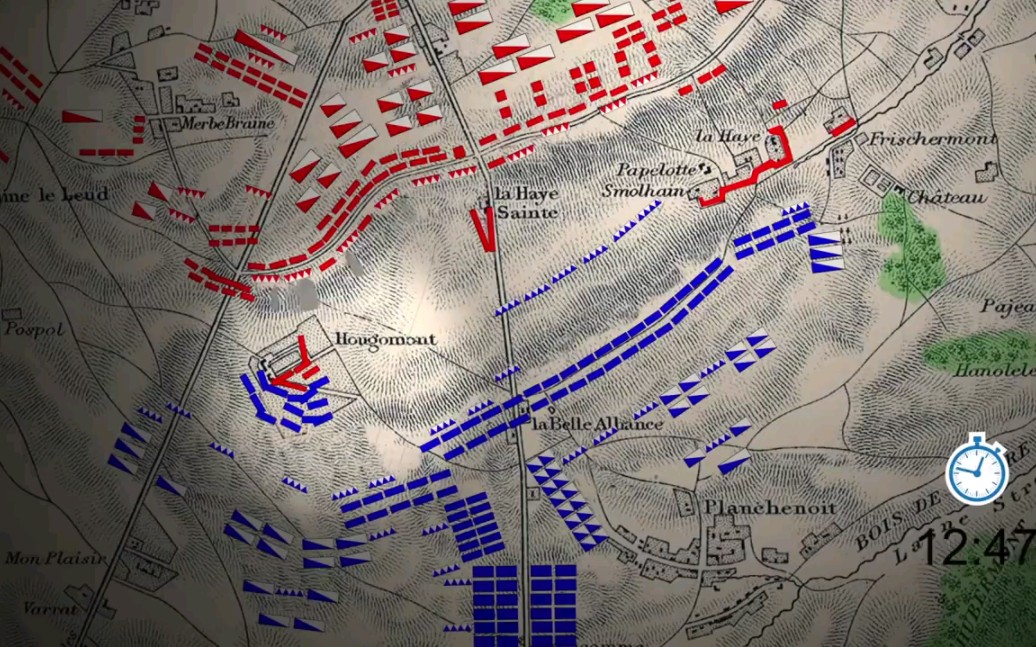 [图]【战役推演】滑铁卢战役动画演示