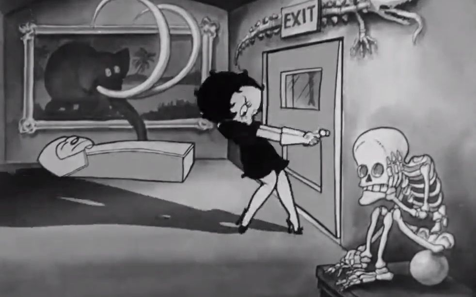 [图]【经典动画】1932年《贝蒂小姐的博物馆》Betty Boop's Museum