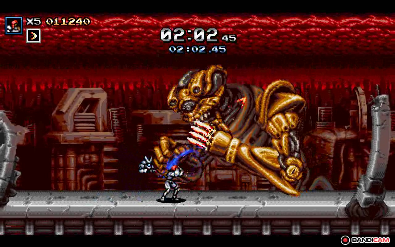 [图]Blazing Chrome (炽热合金) 硬核难度通关 22.29 忍者