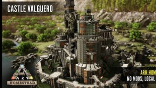 Ark建筑大赏 斗兽场修缮后 无mod 哔哩哔哩 つロ干杯 Bilibili