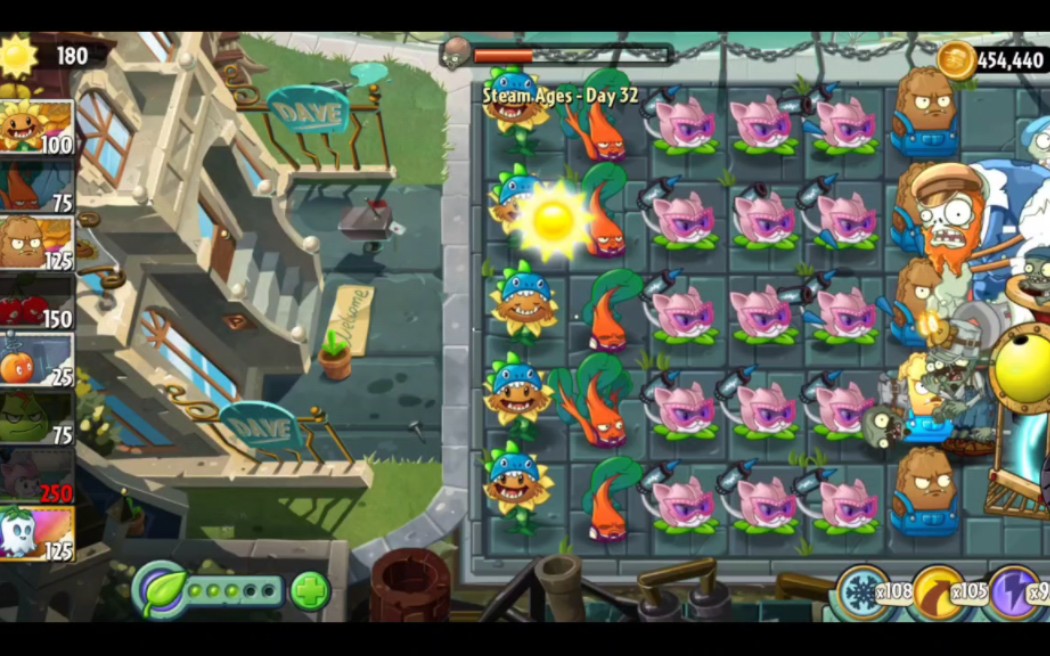 【蒲公英】返茂版僵王博士自选卡挑战:蒸汽僵王