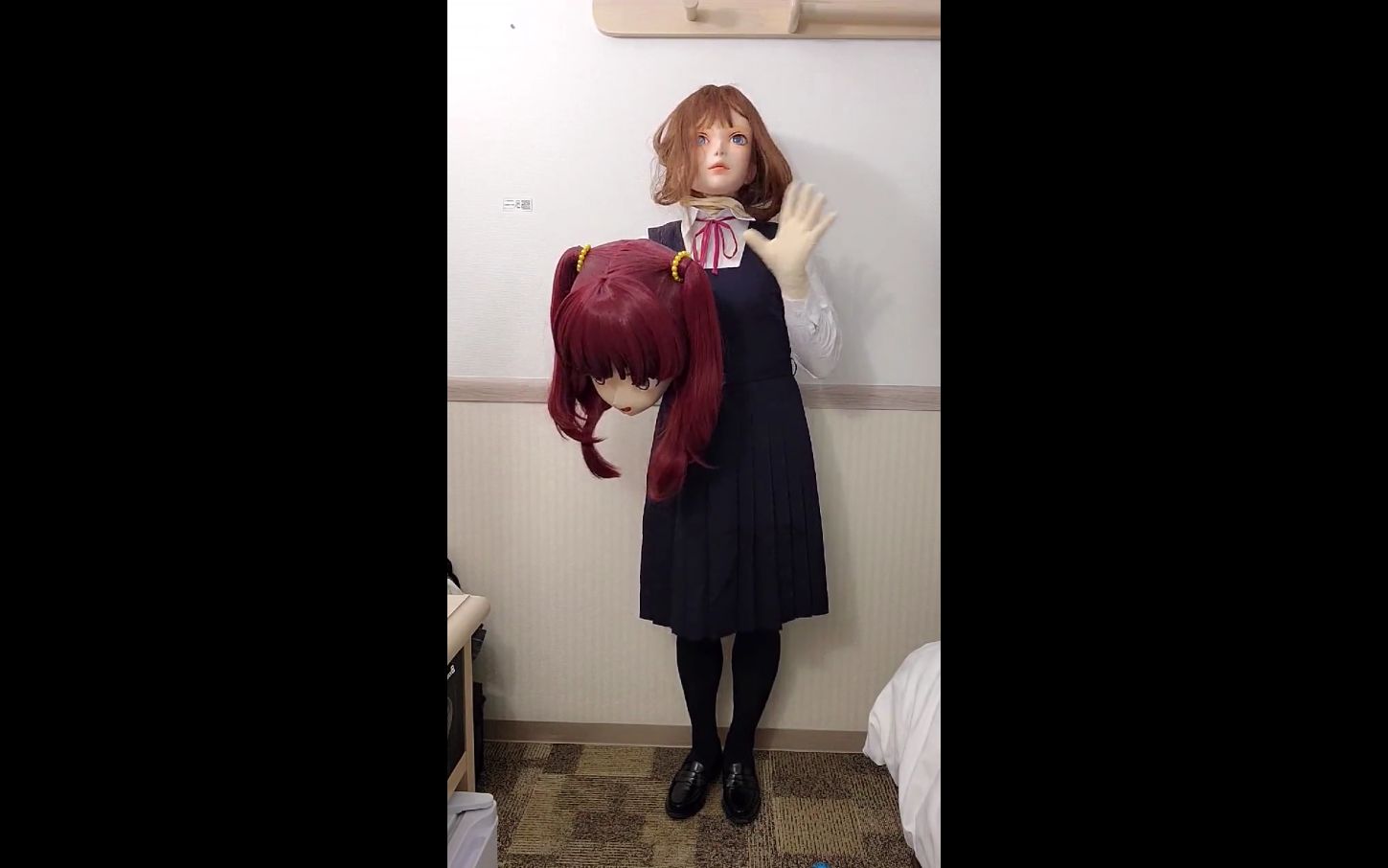 【妖妇搬运】居然戴了两层头壳?(新kig视频683)