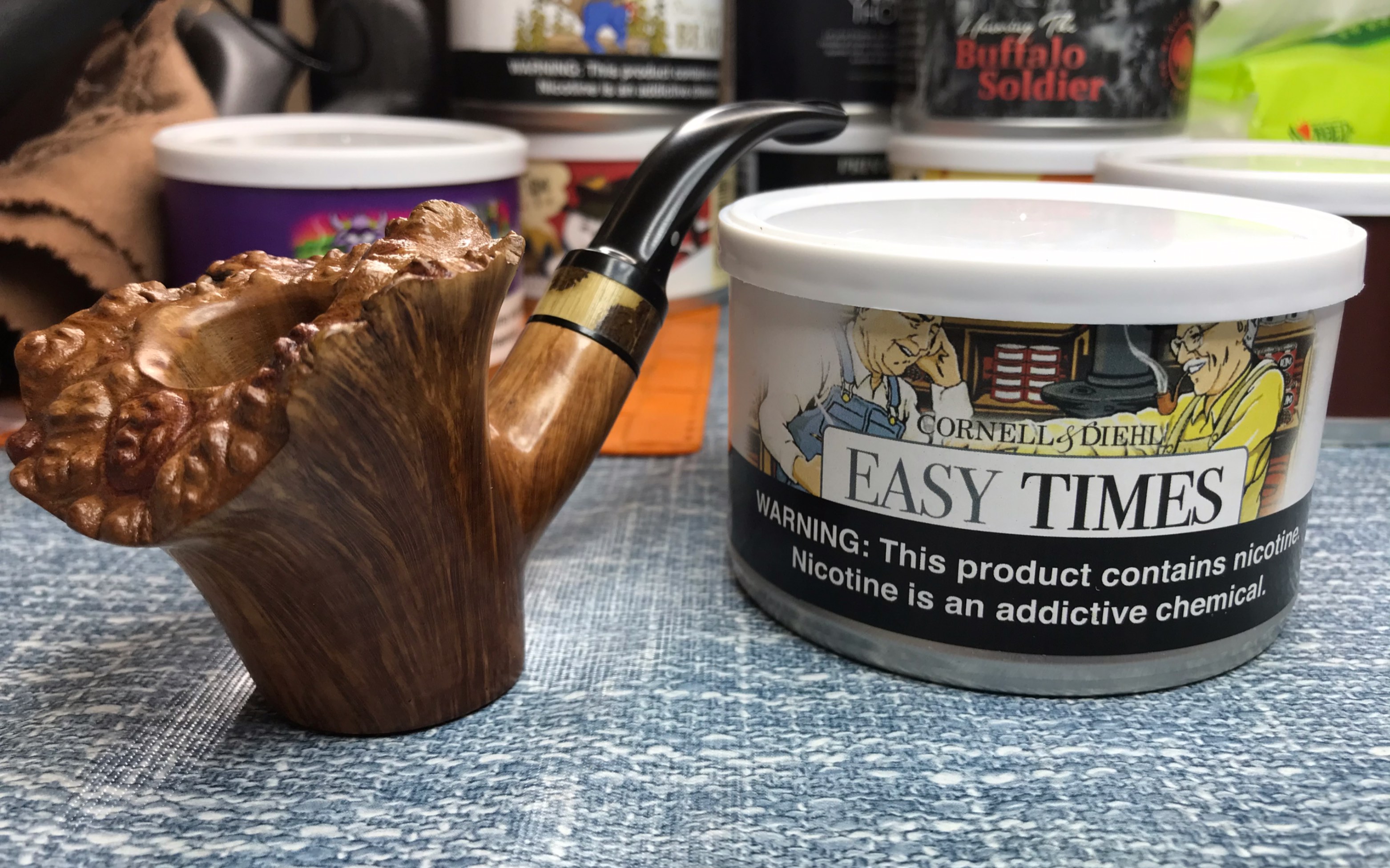 v草性格的拉草.cornell&diehl easy times(vkbl.志明留皮v型烟斗.