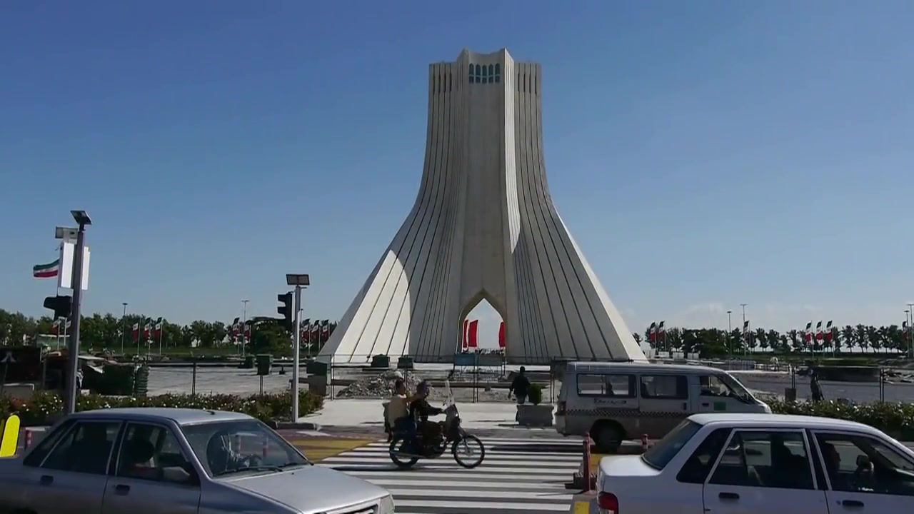 各国地标系列伊朗自由纪念塔阿扎迪塔