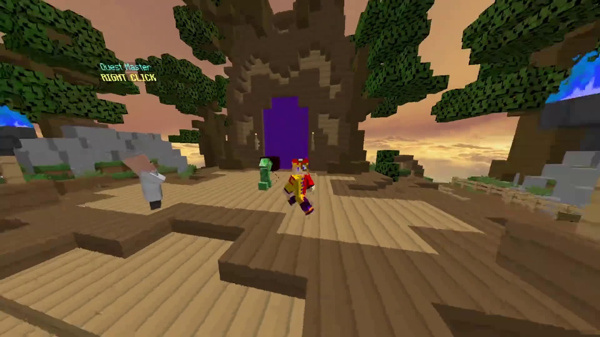 minecraft虎龙的hypixel空岛战争skywars单排ep:5 蕾姆拉姆福利哟