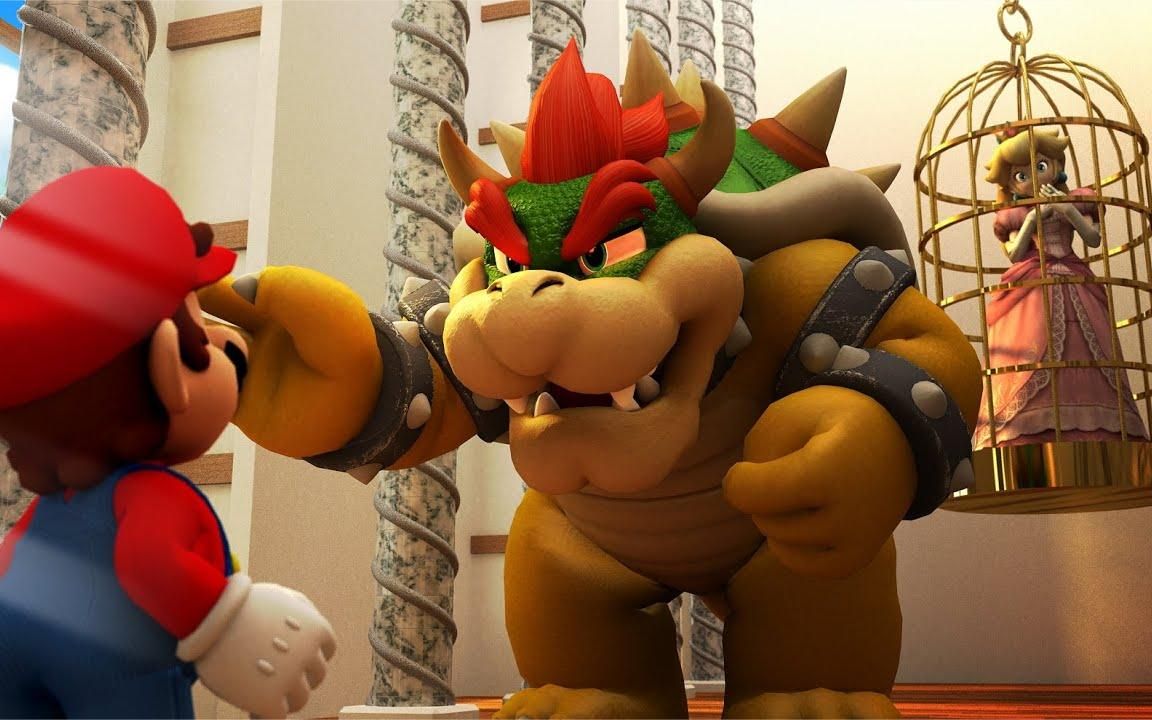 超级玛丽:马里奥和路易基一起对战库巴,能救出公主吗