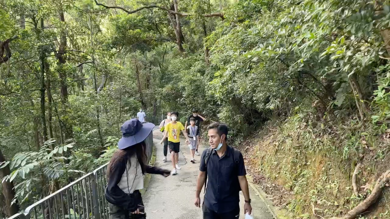 [图]太平山的路上