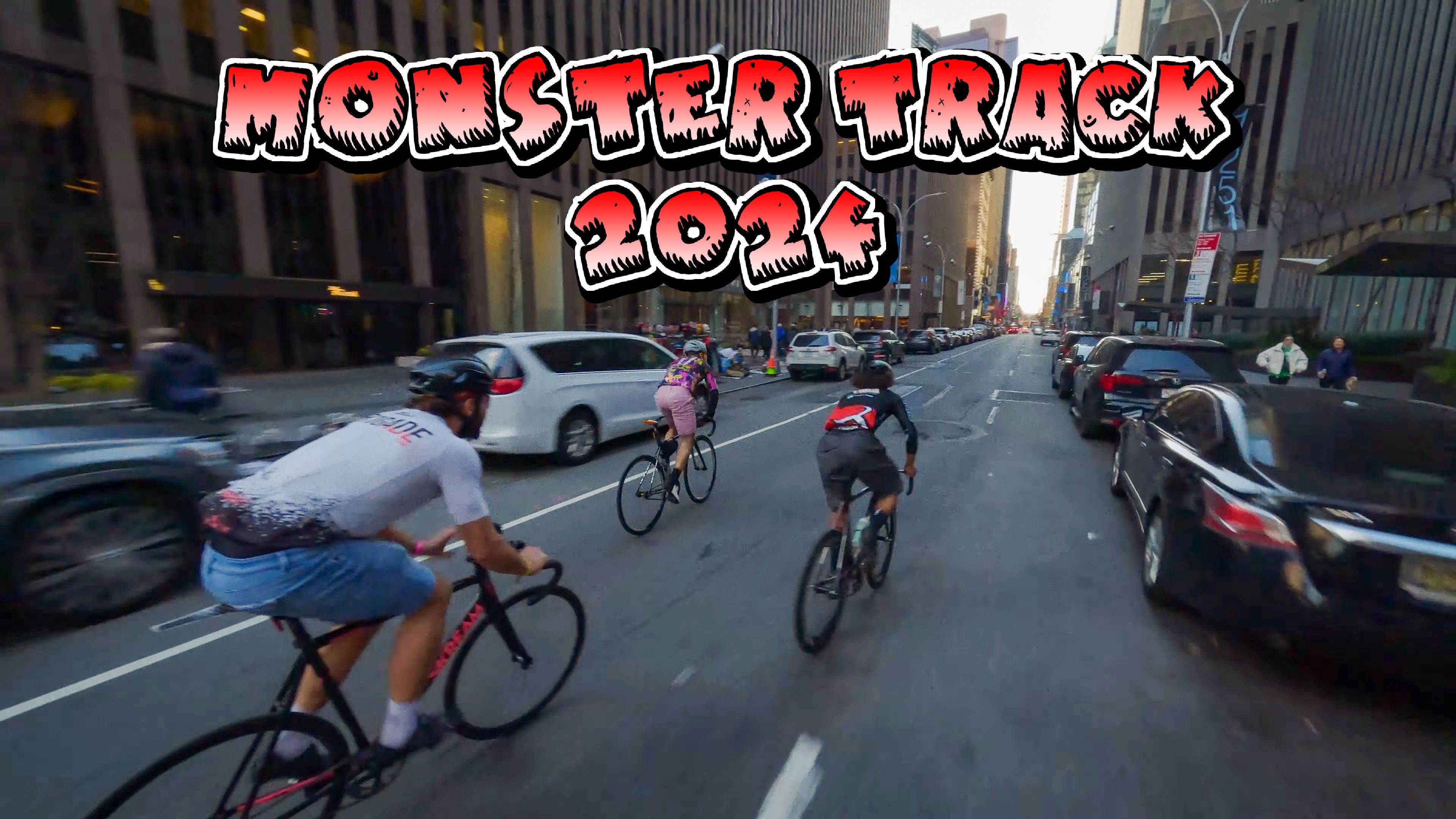 【fixed gear】死飞野猫-monster track 2024