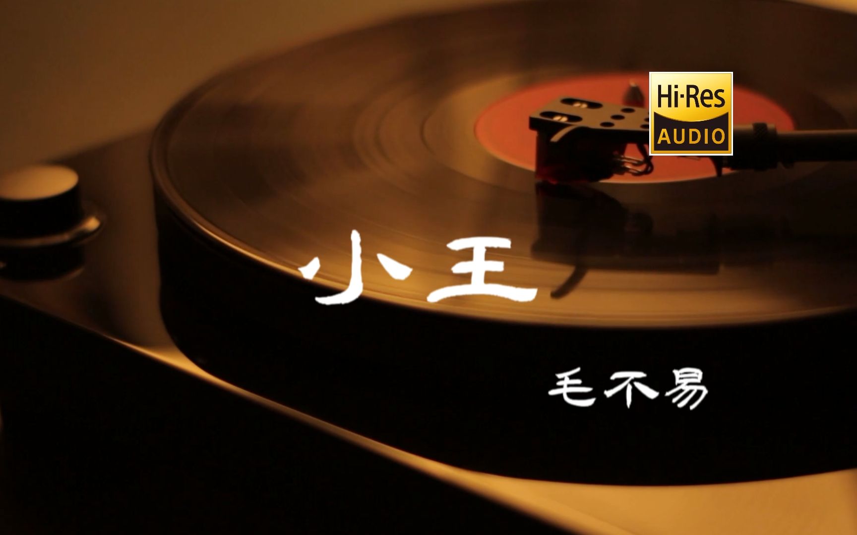 [图]小王 - 毛不易【Hi-Res无损音质】