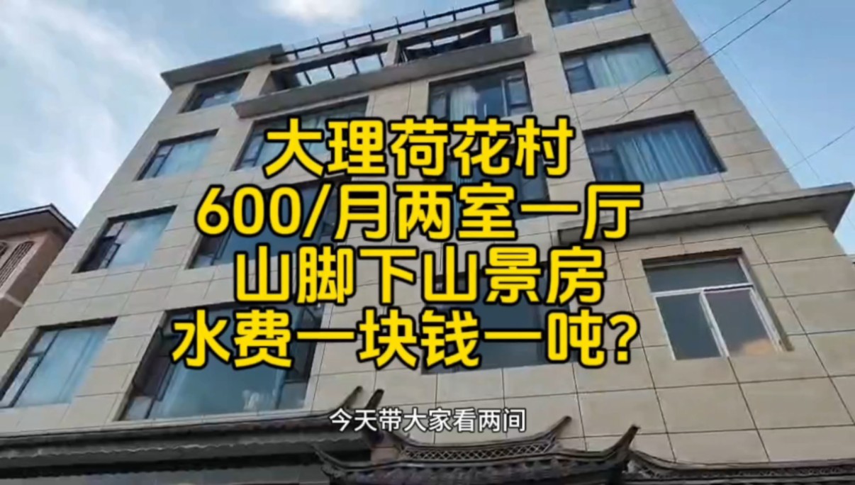 大理600月租两室一厅山景房,大理旅居高性价比租房推荐哔哩哔哩bilibili