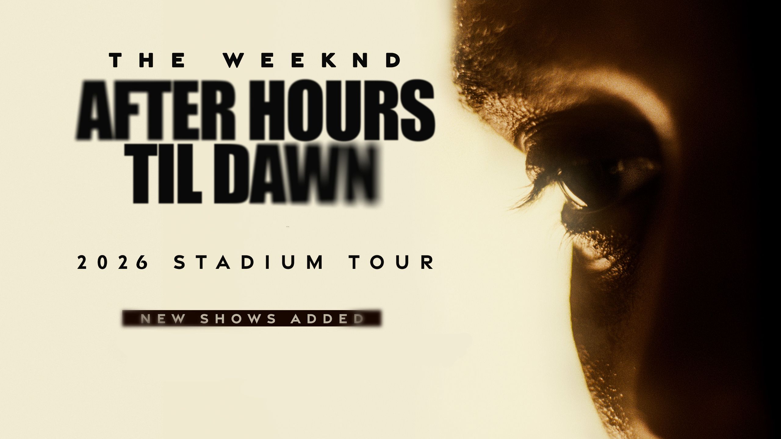 【The Weeknd | 4K中字】2026演唱会 - 录音室复刻