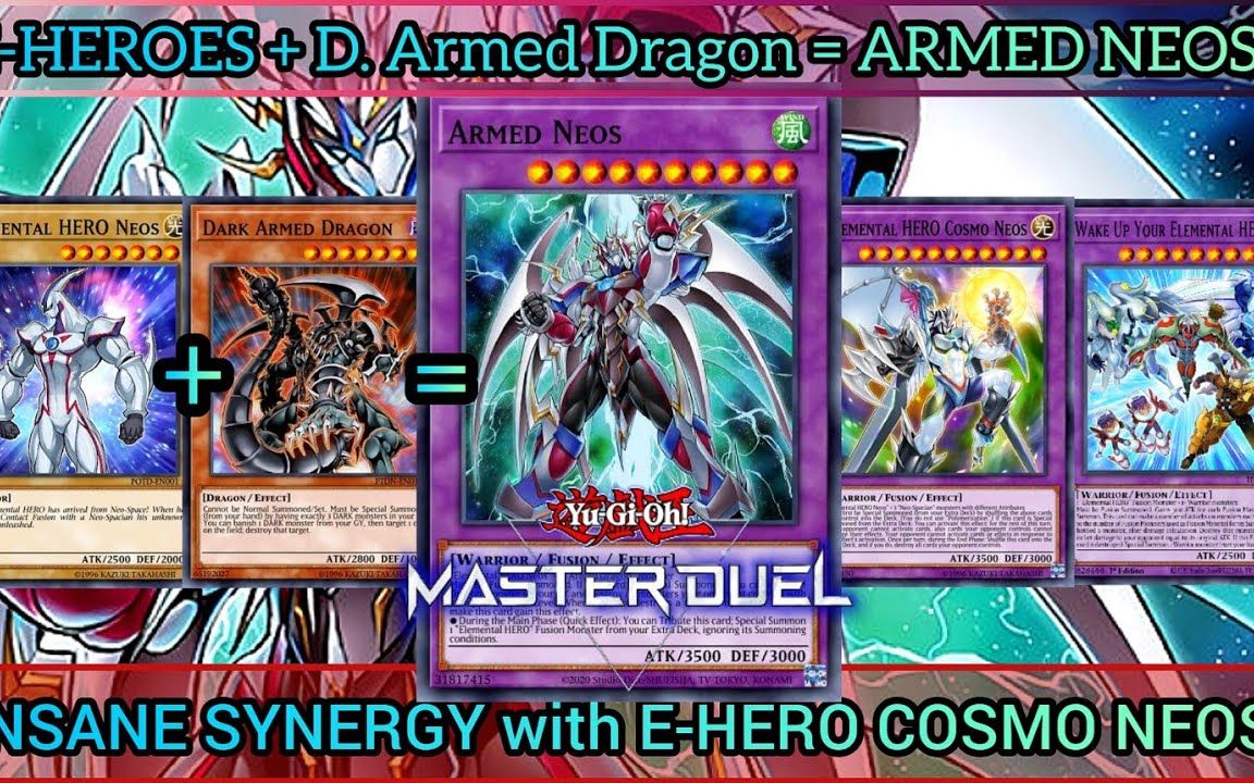 暗黑武装龙 元素英雄 新宇侠/ 配合宇宙新宇侠无敌