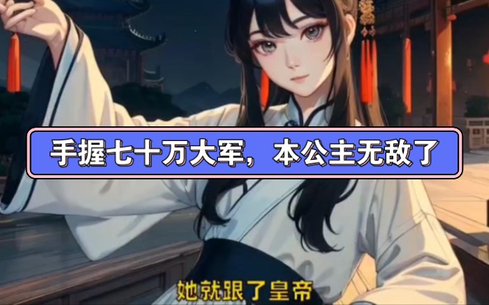 持续更新&《手握七十万大军,本公主无敌了》梁月小说一口气读完!