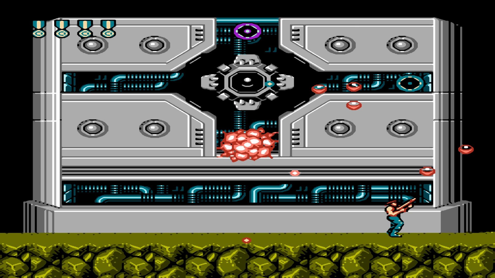 超级魂斗罗菜单版第三关_哔哩哔哩 (゜-゜)つロ 干杯~-bilibili