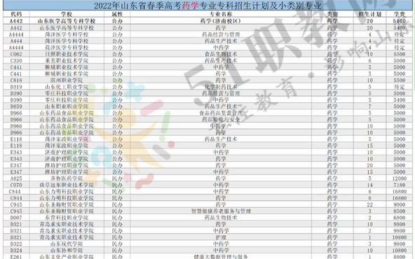 山东春季高考各专业专科招生计划汇总版发布!哔哩哔哩bilibili