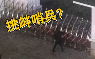 Download Video: 深夜持械挑衅武警哨兵，结果......