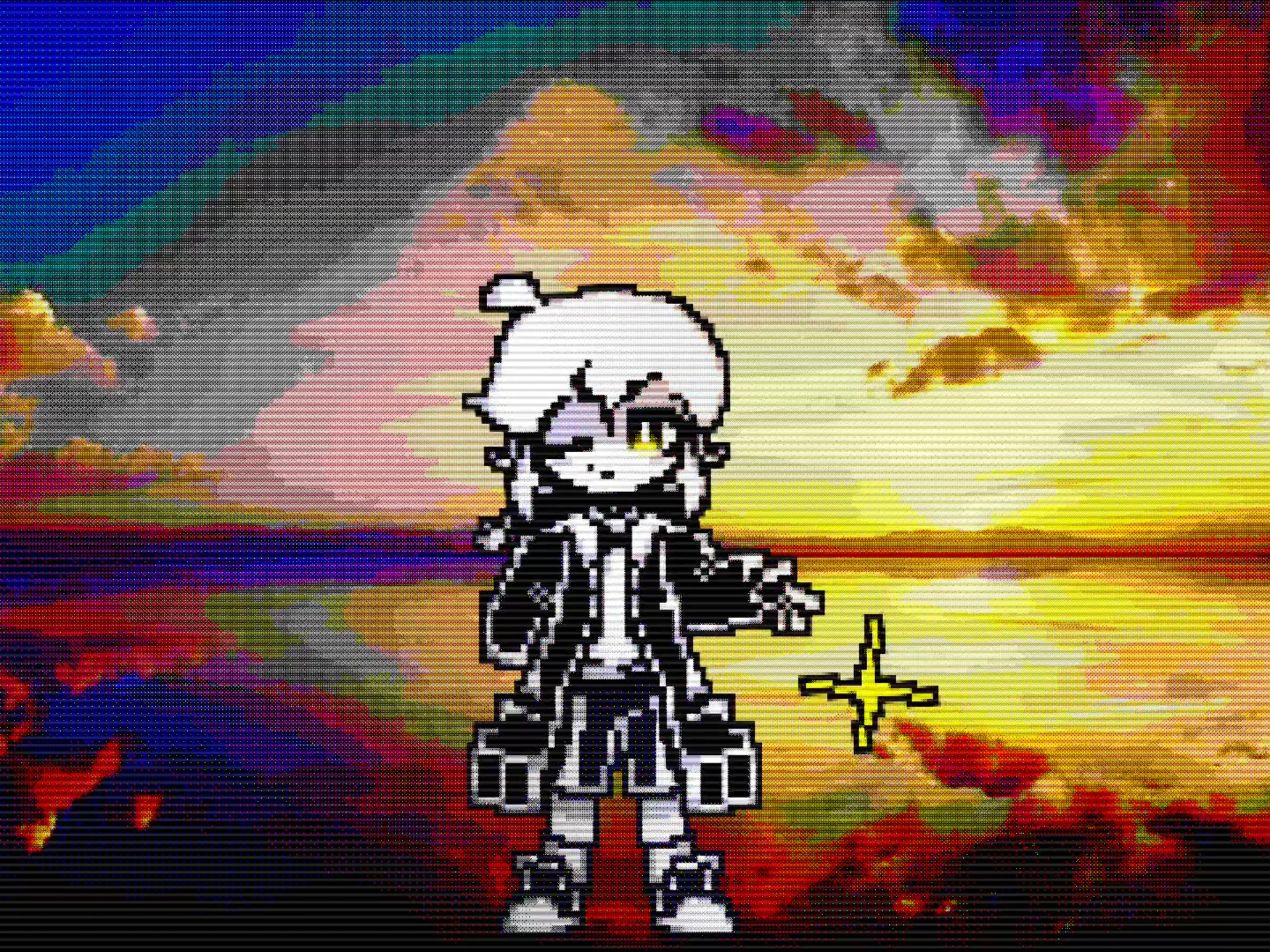 underfate命定之下. frisk战斗曲《谬误》